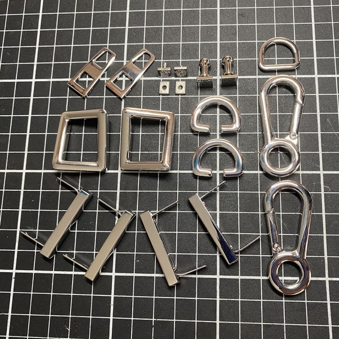 Leather supply, leather hardware, leather zipper, concho button